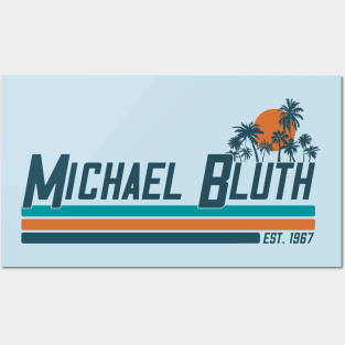 Coastal Retro Collection - Michael Bluth Posters and Art